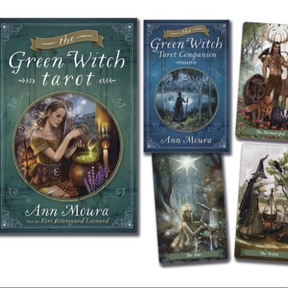 NEW Green Witch Tarot Deck